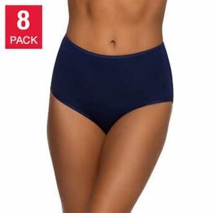 Felina Ladies' Cotton Stretch Brief, 8pk